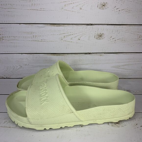 Birkenstock Barbados EVA Slide Sandals Womens Size 36 US Size 5-5.5 Faded Lime - Picture 4 of 9